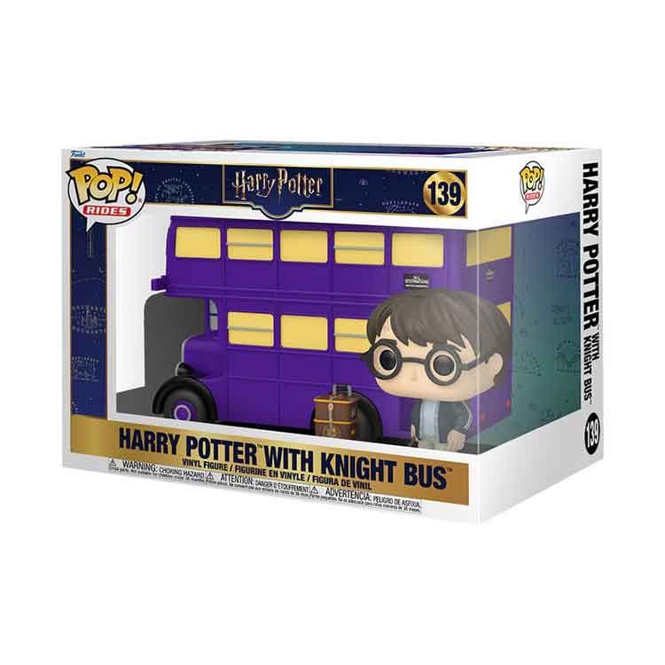 Funko POP! Rides: Harry Potter Knight Bus Super Deluxe Vinyl Figure