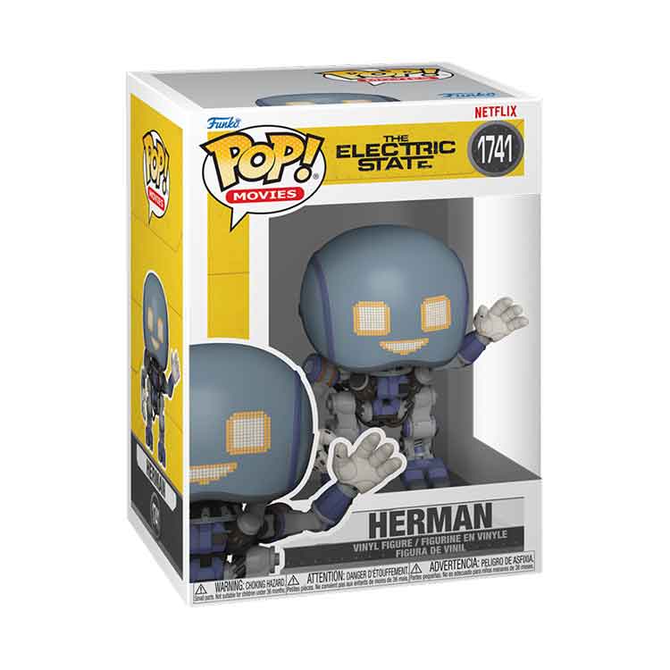 Funko POP Movies: The Electric State – Herman Vinyl Figure, 9cm