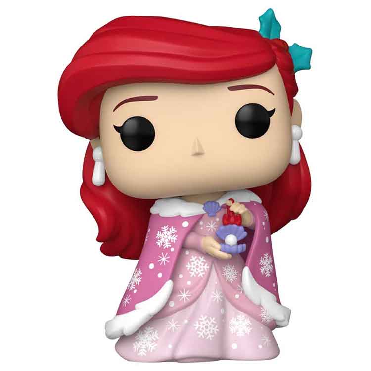 Funko Pop Disney: Princess Holiday Ariel Vinyl Figure – 9cm Collectible