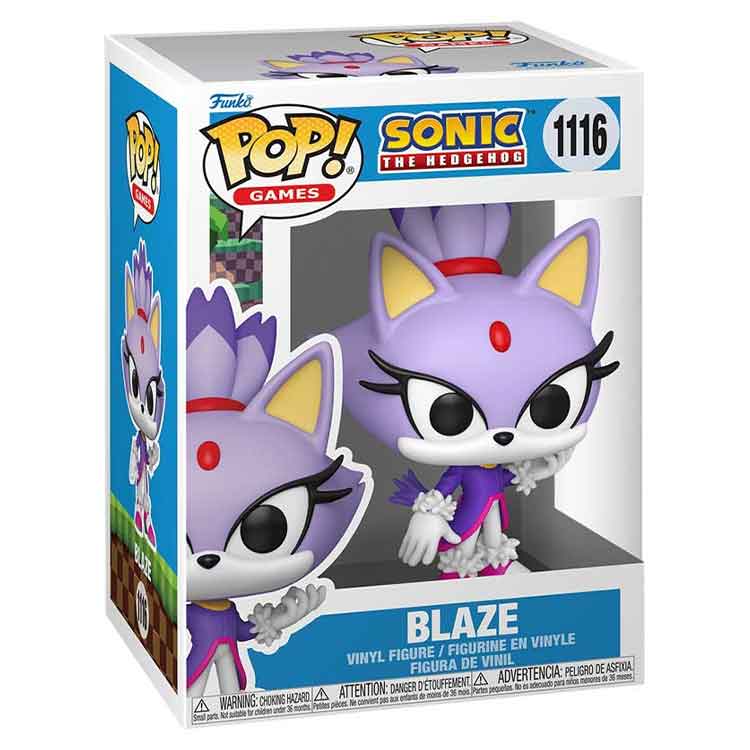 Funko Pop Games: Sonic the Hedgehog – Blaze the Cat Vinyl Figure
