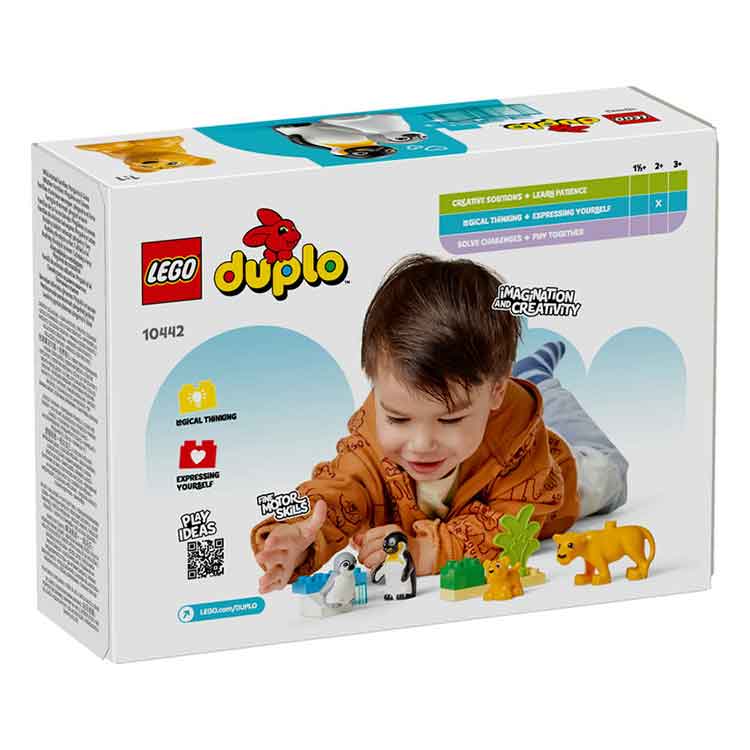LEGO DUPLO Wild Animal Families: Penguins & Lions 10442 Building Toy