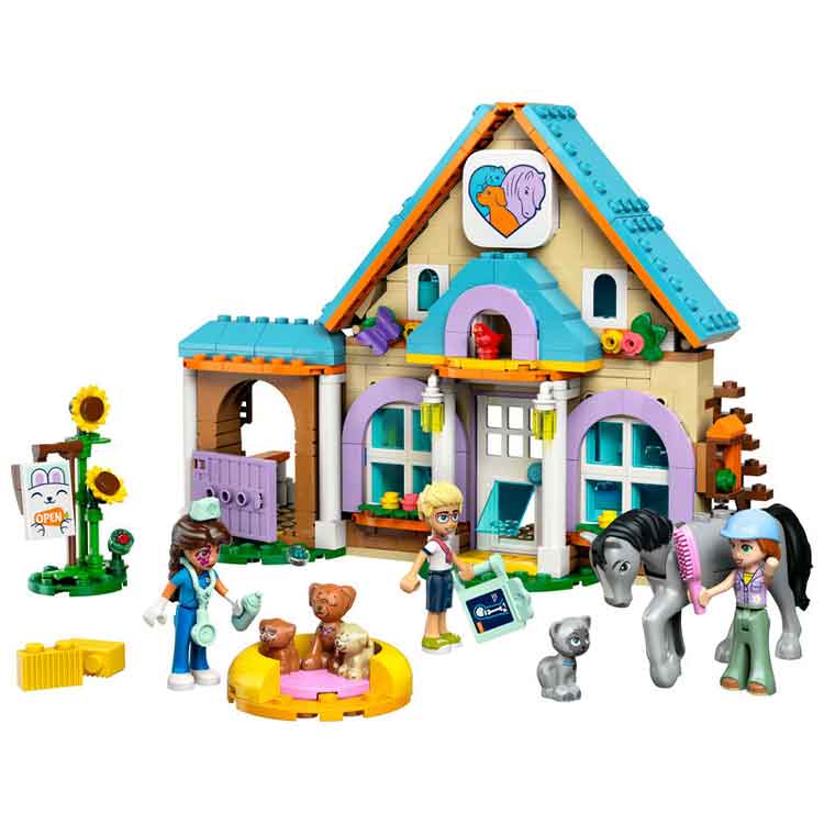 LEGO Friends Horse and Pet Vet Clinic 42651 Building Toy Set