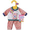 Baby Born Jogging Suit Jungle – Leopard Print Doll Clothes for 36cm Dolls