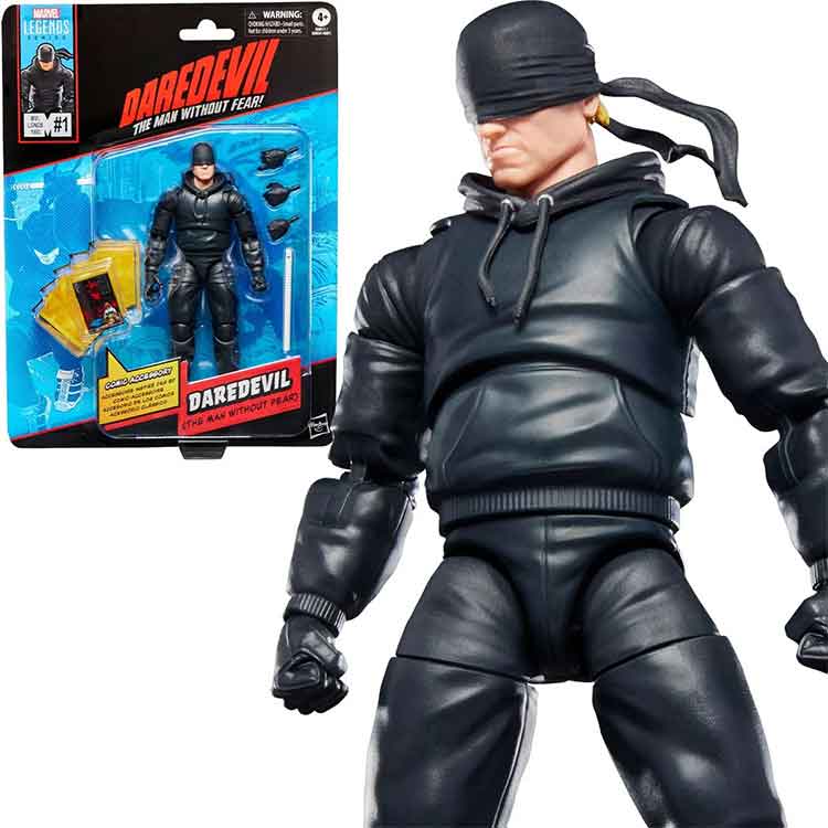 Hasbro Marvel Legends Daredevil 6-Inch Action Figure with Accessories