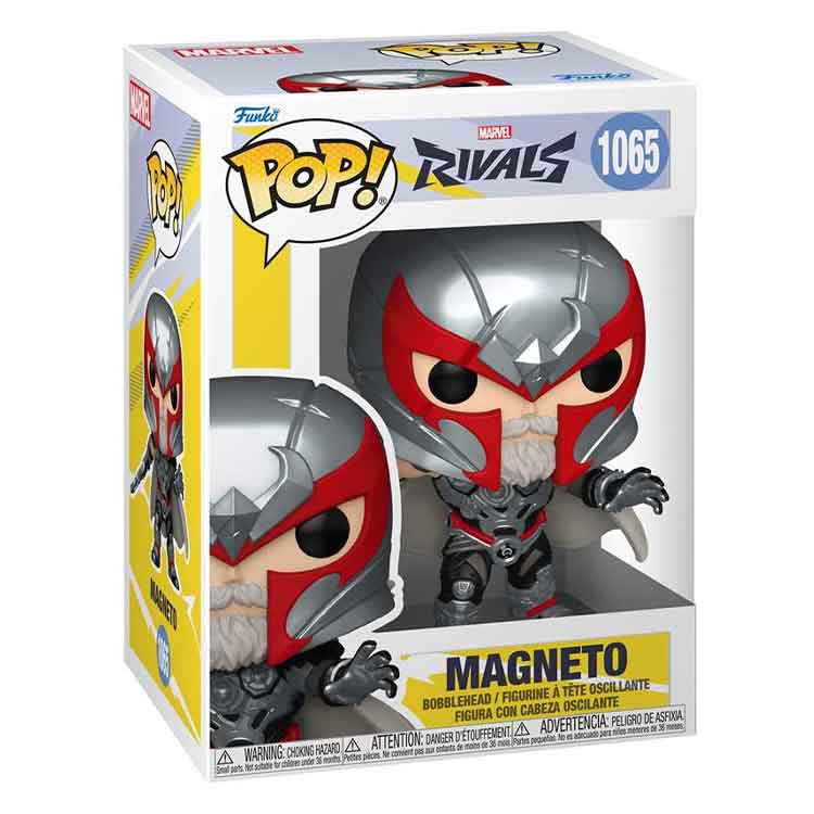 Funko Pop Games: Marvel Rivals – Magneto Vinyl Figure (9 cm)