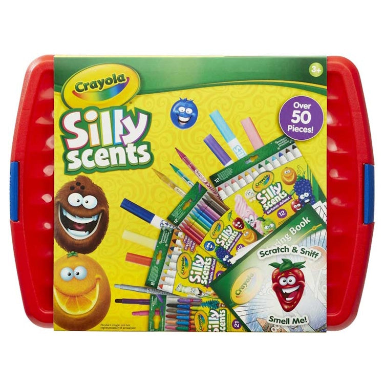 Crayola Silly Scents Art Bundle – Scented Markers and Crayons Set