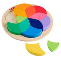 Fisher-Price Wooden Colour Wheel Puzzle – FSC-Certified Shape Sorter