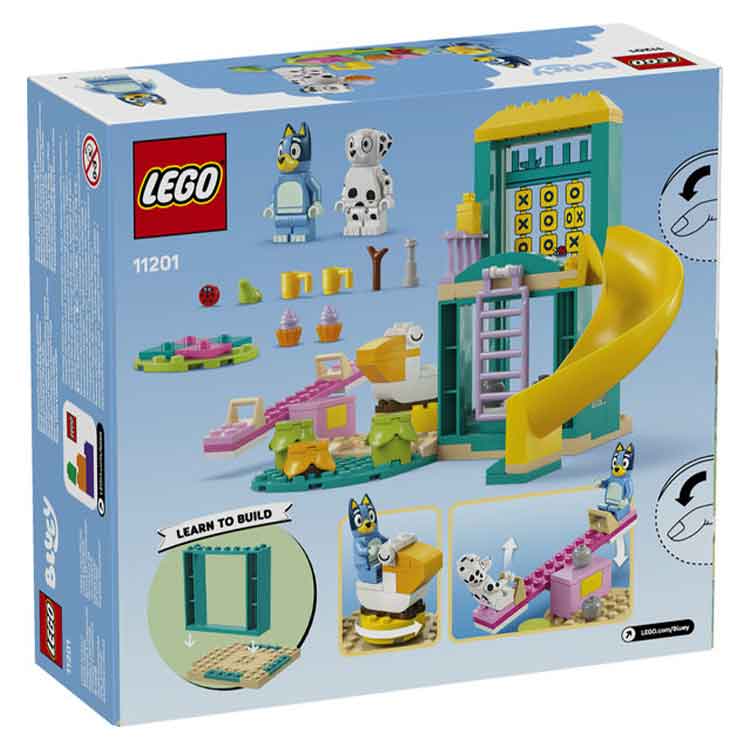 LEGO Bluey Playground Fun Building Set with Chloe - Kids Toy 11201