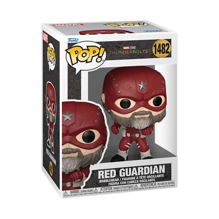 Funko POP Marvel: Thunderbolts – Red Guardian Vinyl Figure 9cm