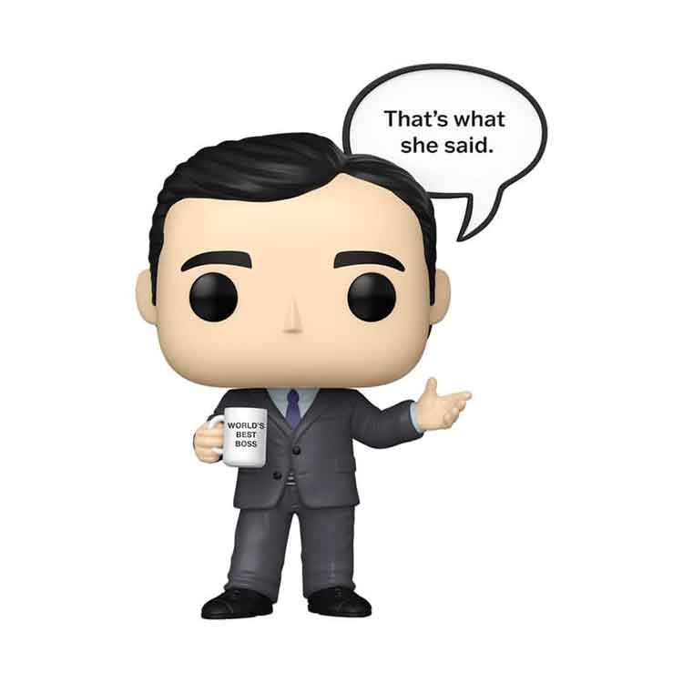 Funko Pop! The Office Michael Scott Vinyl Figure – Collectible Toy