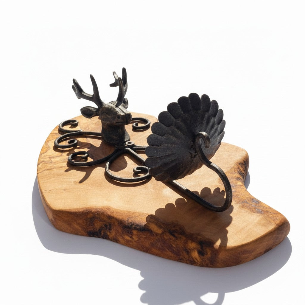 Wall Mounted Stag Candle Holder