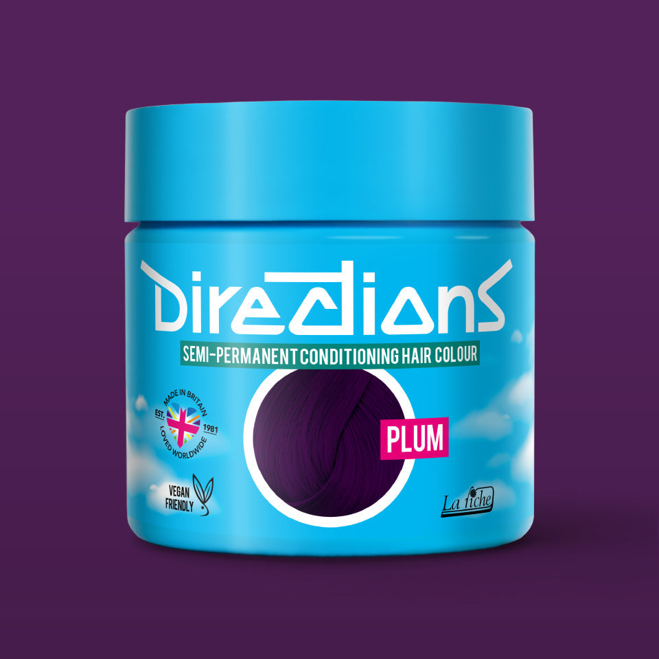 La Riche Directions Semi Permanent Hair Dye – Plum Purple (100ml)