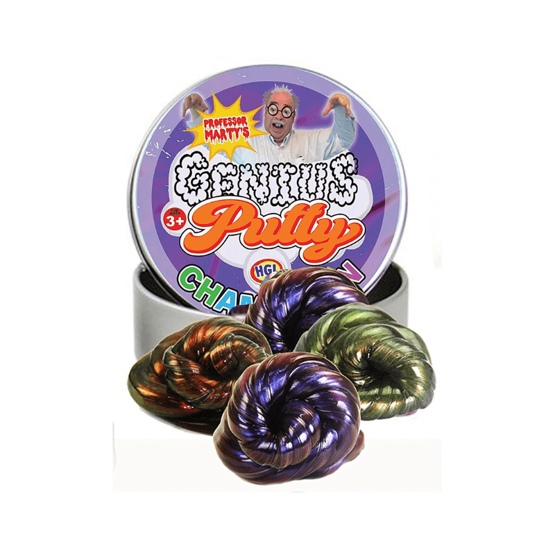Professor Marty's Genius Putty – Chameleon Color-Changing Sensory Toy