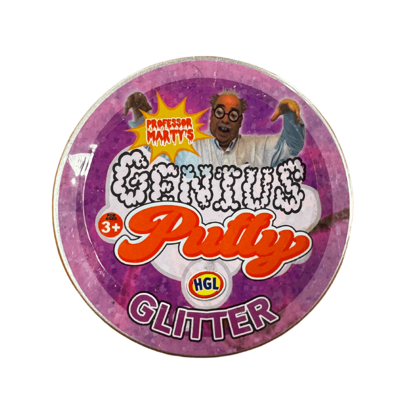 Professor Marty's Genius Putty – Glitter Sensory Fidget Toy by PoundFun