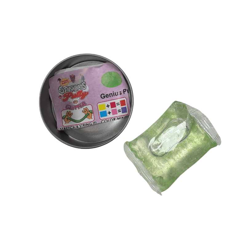Professor Marty's Genius Putty – Glitter Sensory Fidget Toy by PoundFun