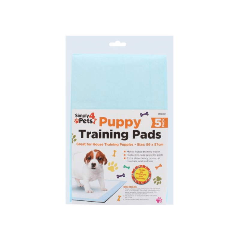 PoundFun Puppy Training Pads – Ultra-Absorbent & Odour Control (5 Pack)