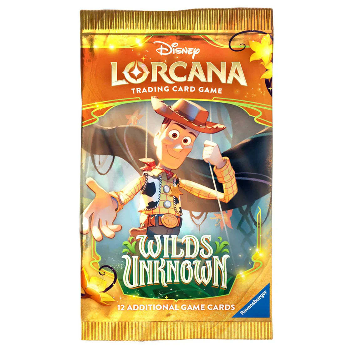 Disney Lorcana TCG: Wilds Unknown Booster Pack - 12 Trading Cards