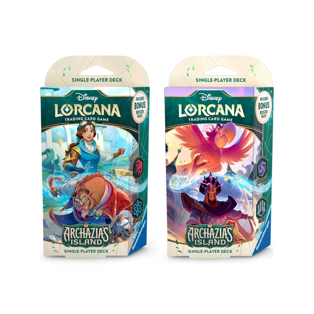Disney Lorcana TCG: Set 7 Starter Deck - 60 Cards & Booster Pack
