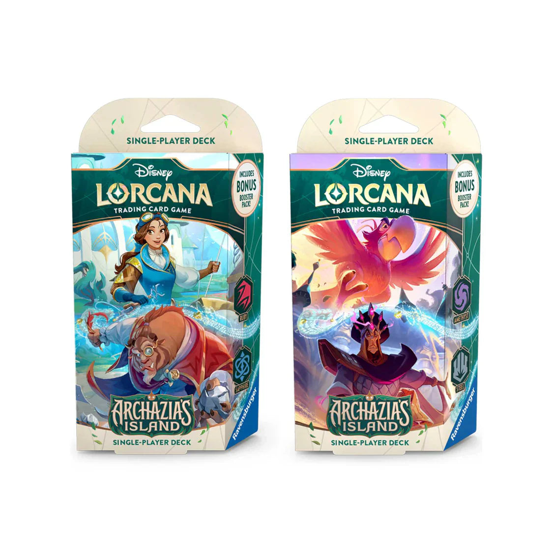 Disney Lorcana TCG: Set 7 Starter Deck - 60 Cards & Booster Pack