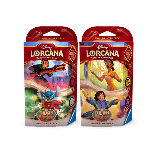Disney Lorcana TCG: Reign of Jafar Starter Deck – 60 Card Set 8