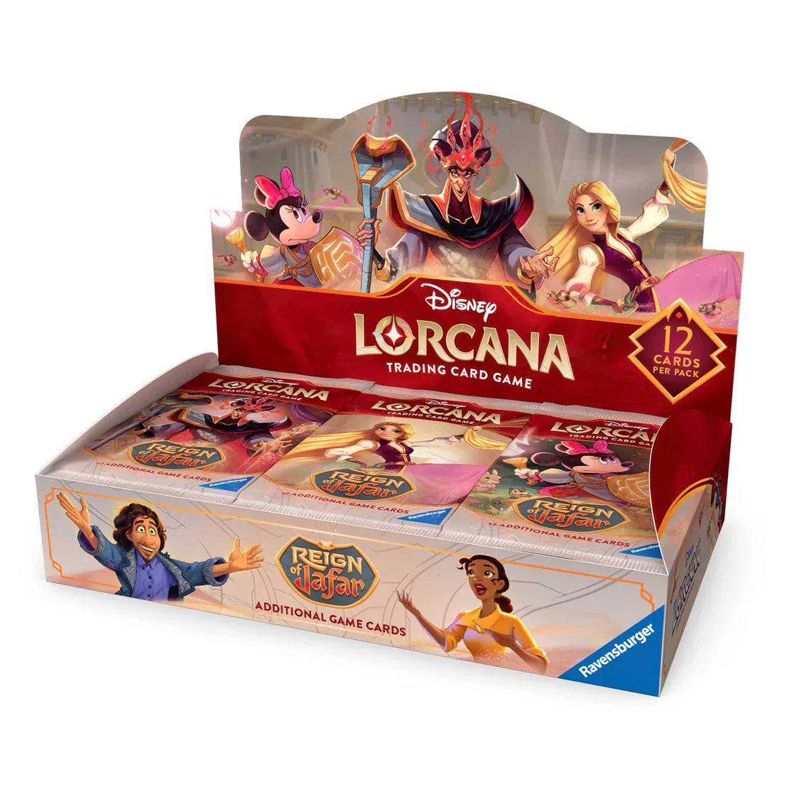 Disney Lorcana TCG: Reign of Jafar Booster Box Display – 24 Packs