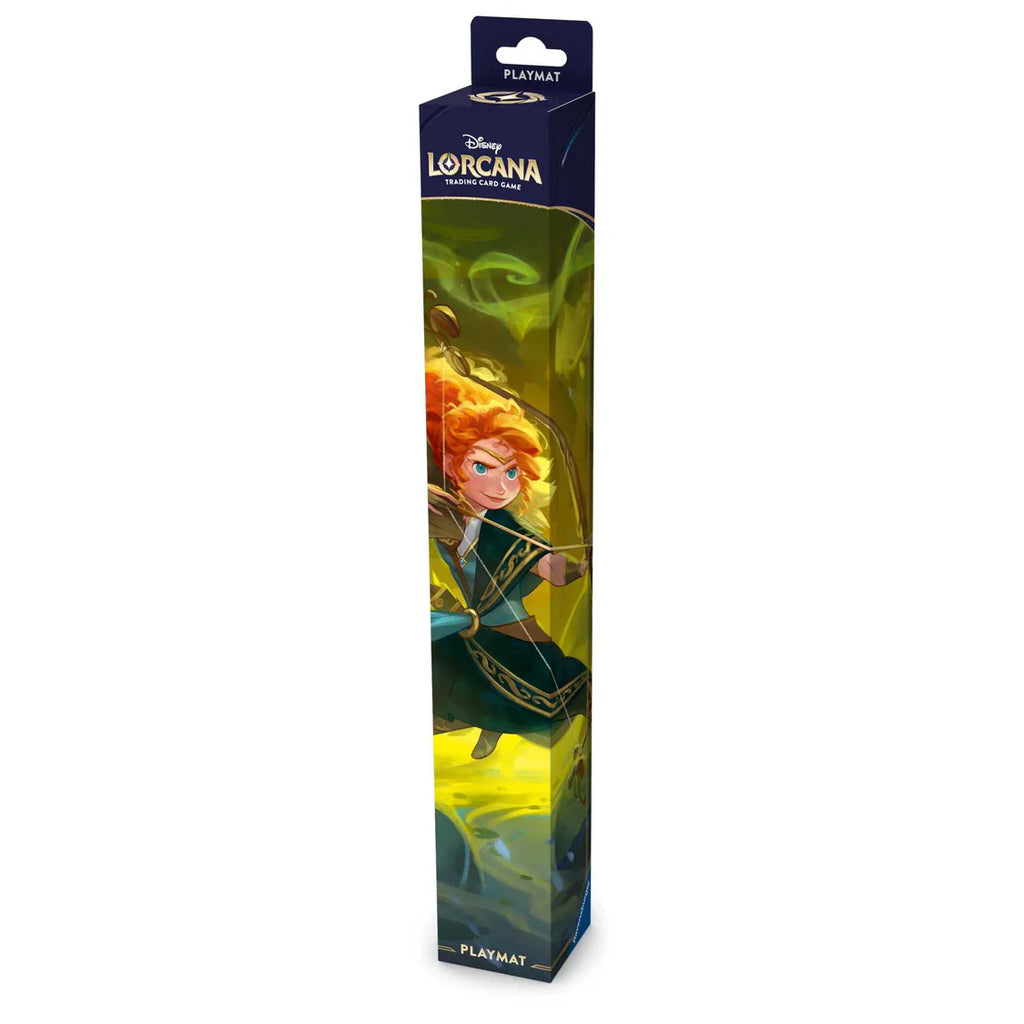 Disney Lorcana TCG Playmat – Merida Card Art Gaming Mat by Snaps