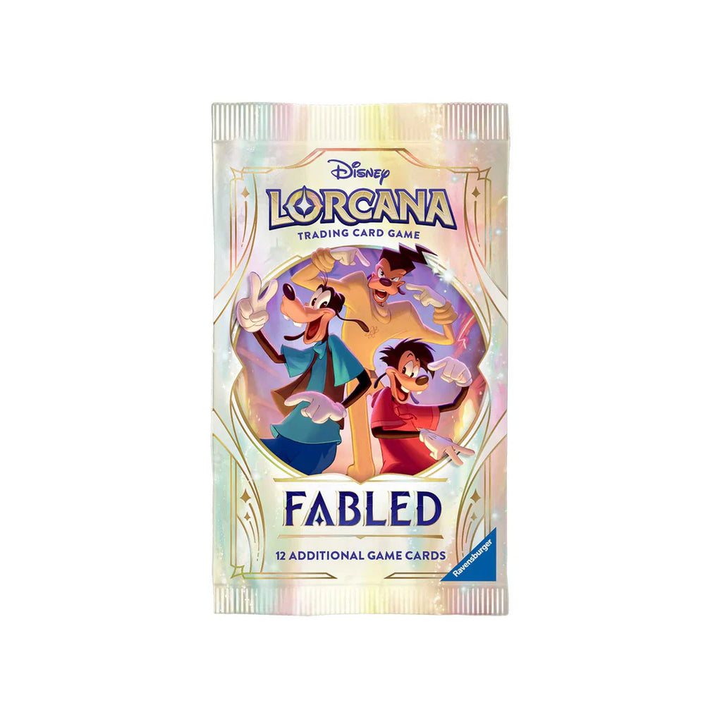 Disney Lorcana TCG: Set 9 Fabled Booster Pack - Collectible Trading Cards
