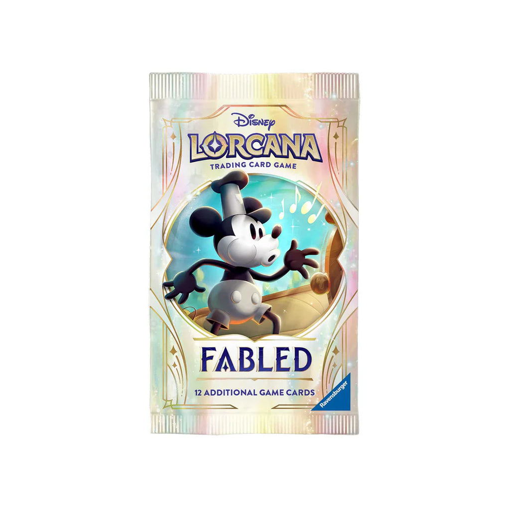 Disney Lorcana TCG: Set 9 Fabled Booster Pack - Collectible Trading Cards