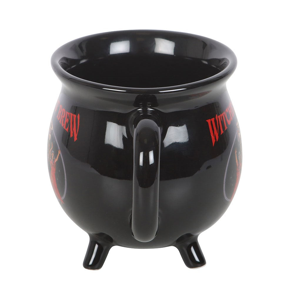 Steven Rhodes Witches' Brew Cauldron Mug – 430ml Ceramic Gothic Cup