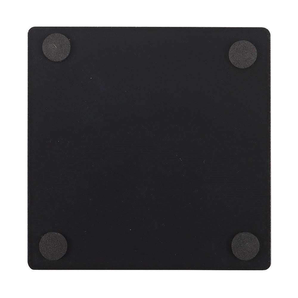 Steven Rhodes Demon Cat Coaster – Retro Gothic MDF Drink Coaster
