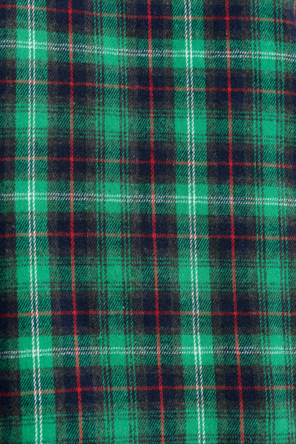 Bia Winter Check Button Through Skirt – Green