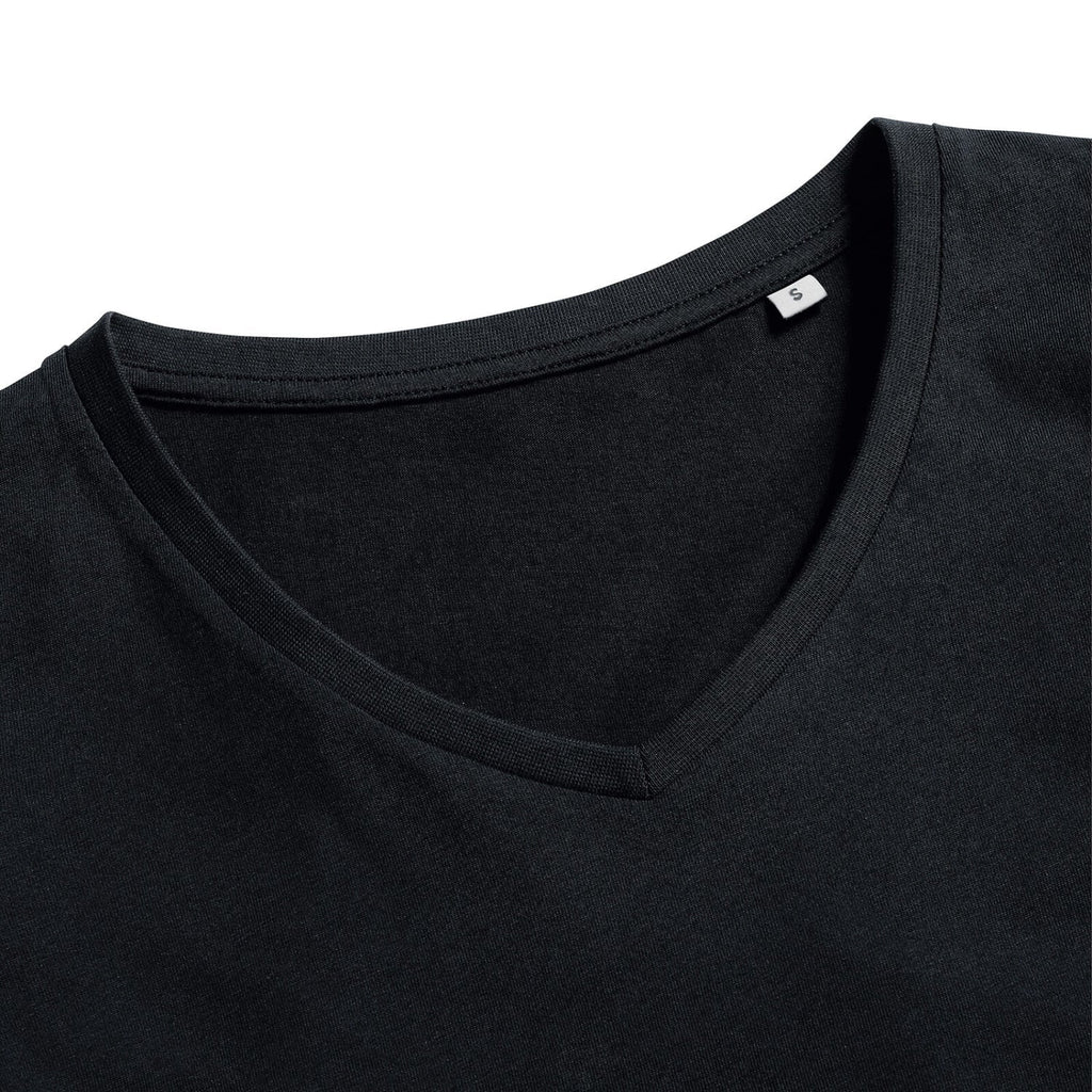 Russell Ladies Pure Organic V-neck Tee