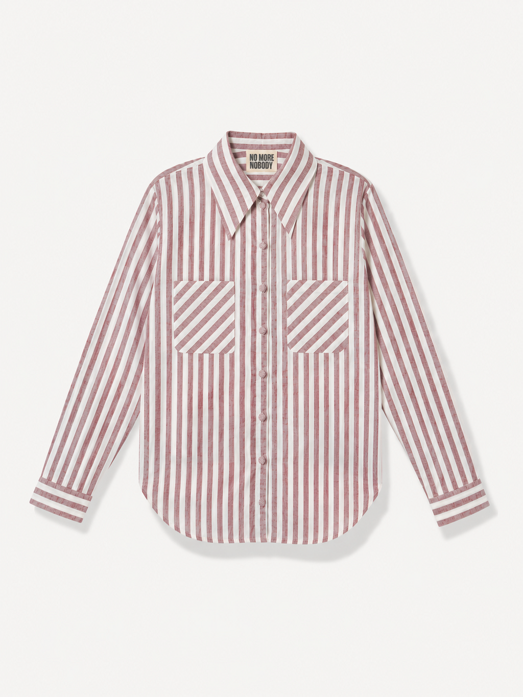 No More Nobody René Linen Shirt – Tailored Long Sleeve Button-Down