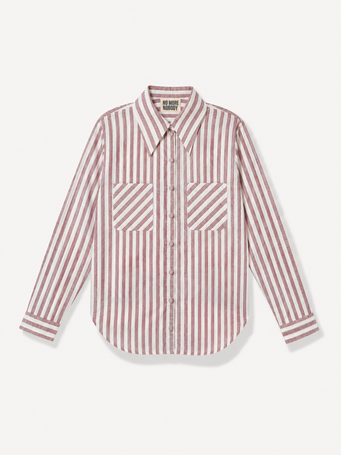 No More Nobody René Linen Shirt – Tailored Long Sleeve Button-Down