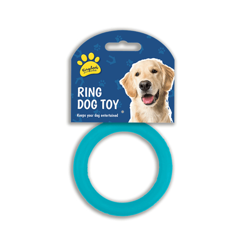PoundFun Ring Dog Toy – Durable Circular Chew Toy for Interactive Play