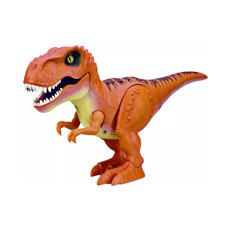 Robo Alive T-Rex Wild Amber - Interactive Robotic Dinosaur Toy