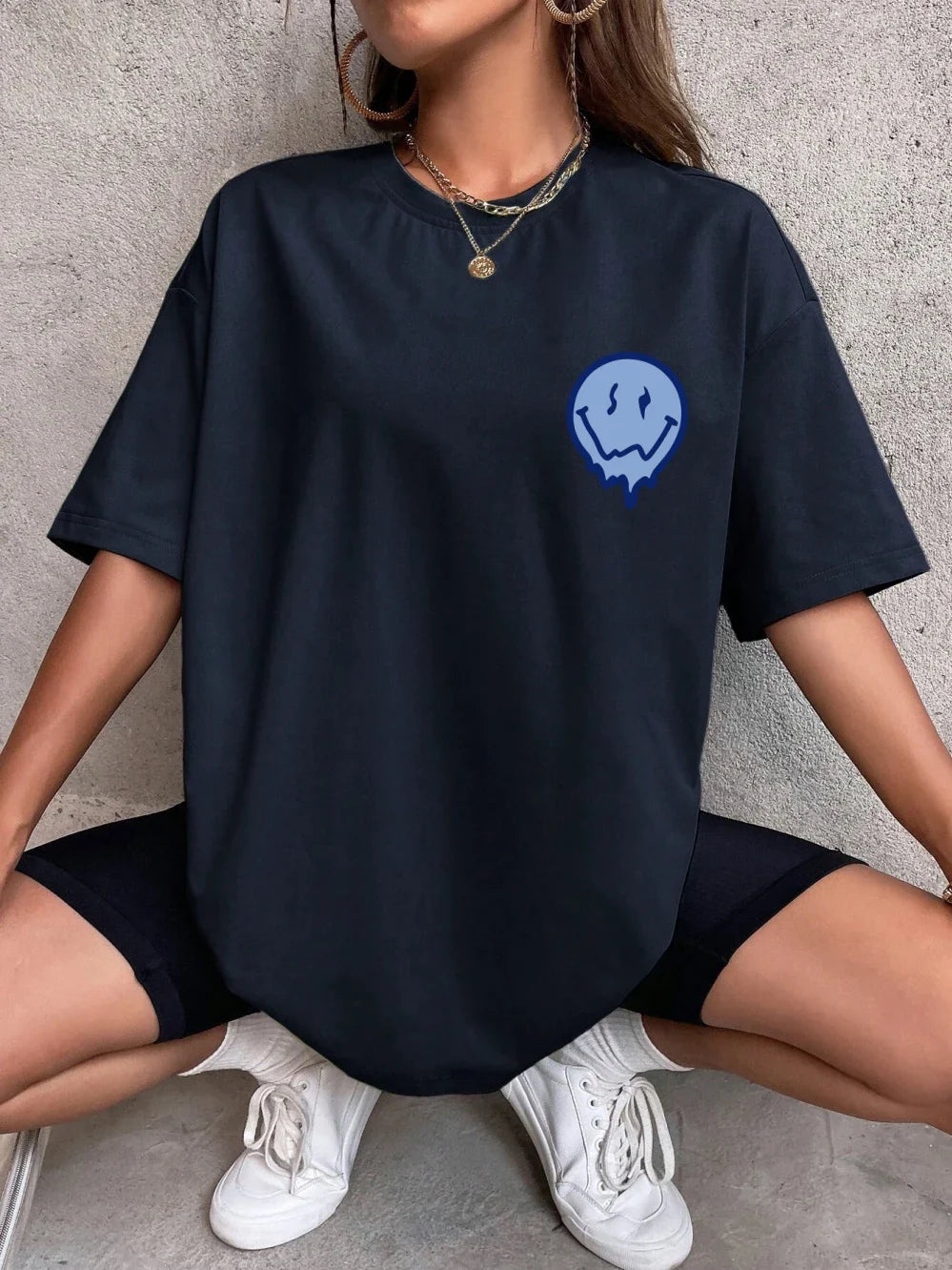 Enjoy The Little Things Oversized T-Shirt for Women - Streetwear Tee