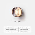 Modern Jelly LED Wall Lamp – Round Glass Wall Light