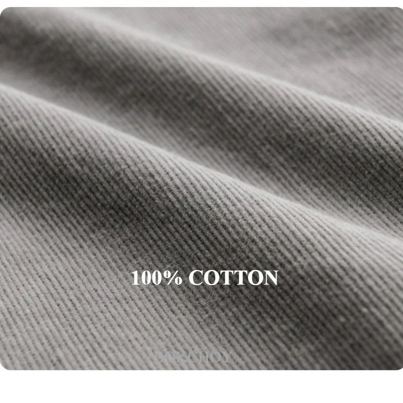 Vintage Corduroy Cotton Shirt for Men – Autumn Casual Long Sleeve
