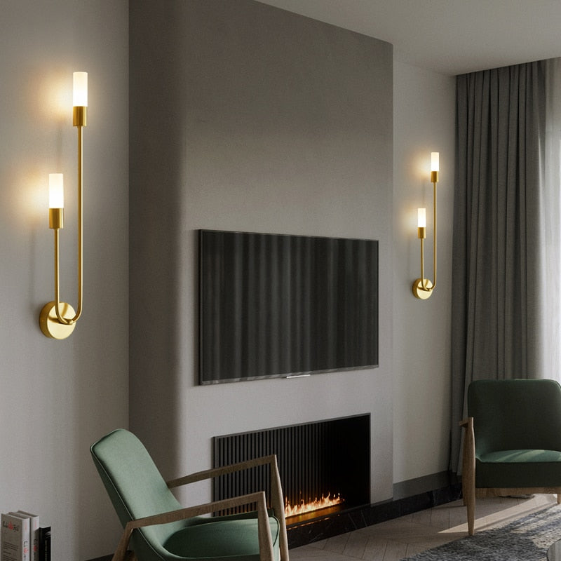 Light My House Spire Sleek LED Wall Light – 12W Modern Metal Sconce