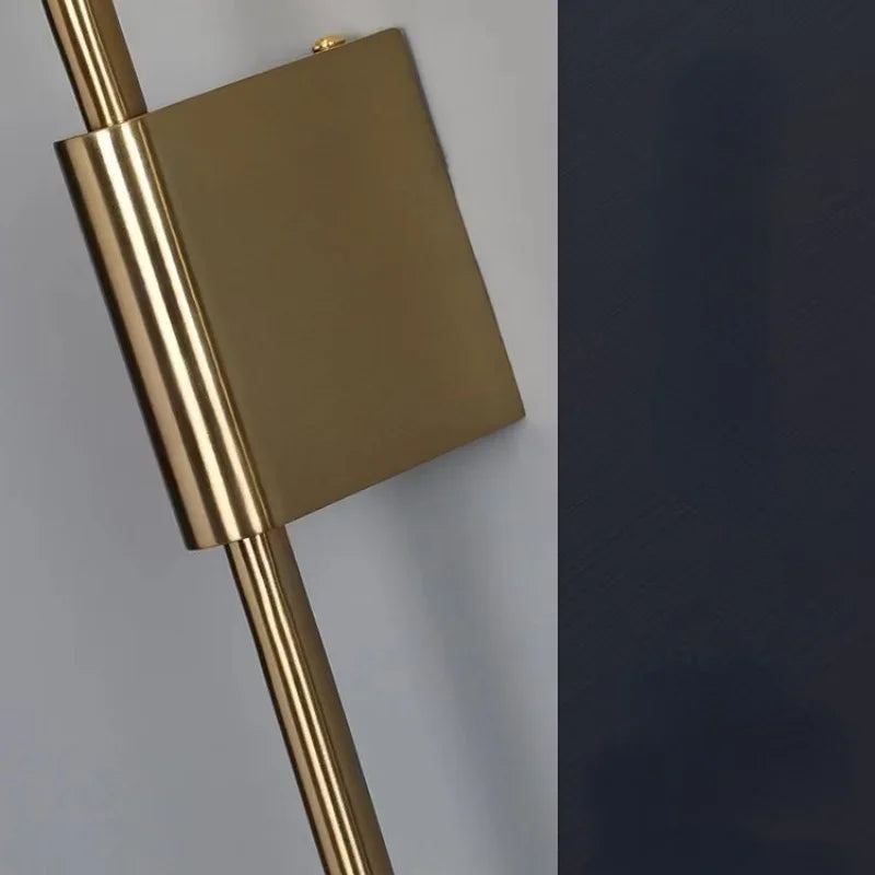Light My House Chiraag Gold Wall Lamp – Modern Warm White LED Sconce