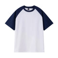 Heavyweight 240g Contrast Sleeve Cotton T-Shirt for Men