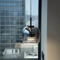 Light My House Dildale LED Pendant Lamp – Black & Gold Adjustable Light