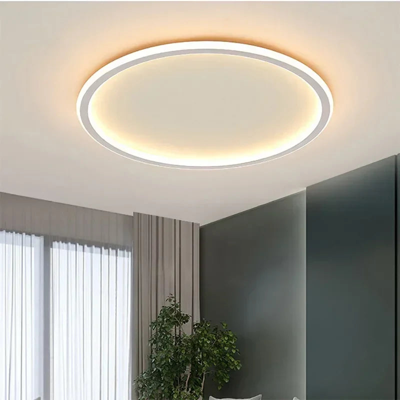 Light My House LED Ring Flush Mount Chandelier | Dimmable Ceiling Light