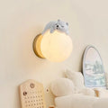 Light My House Bear & Moon LED Wall Light – Warm White Nursery Night Light