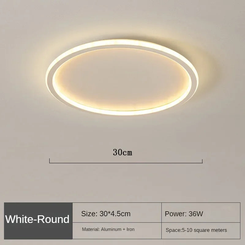 Light My House LED Ring Flush Mount Chandelier | Dimmable Ceiling Light