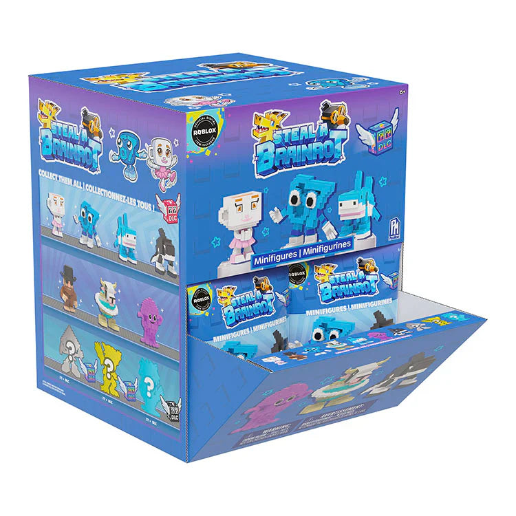 Snaps Steal A Brainrot Mystery Minifigures - Roblox Meme Toy Figure