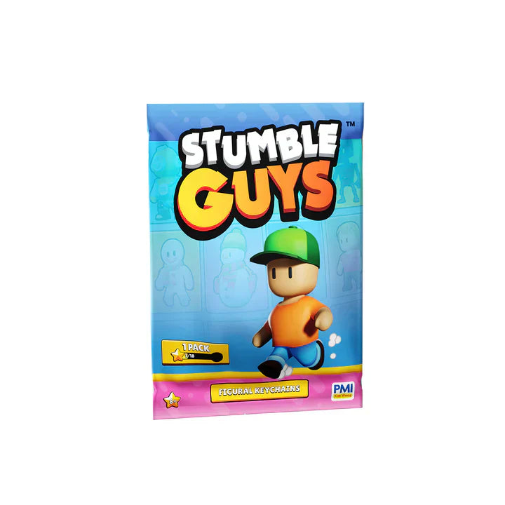 Stumble Guys Figural Keychain Blind Bag – 2 Inch Collectible Toy by Snaps