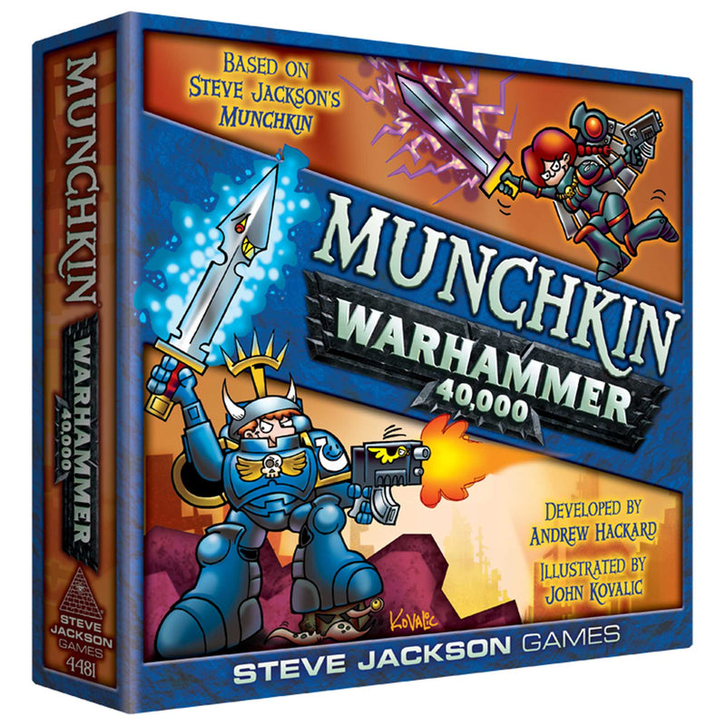Munchkin: Warhammer 40,000 Deluxe Card Game – Strategy Tabletop Game