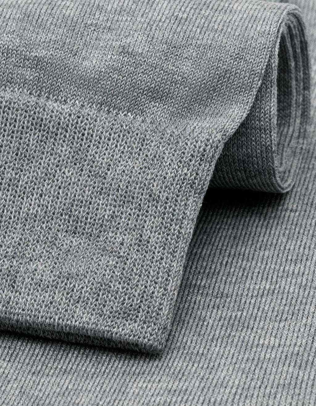 Grey Plain Premium Cotton Socks